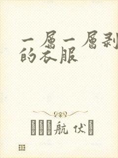 一层一层剥开我的衣服