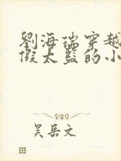 刘海瑞穿越后宫假太监的小说