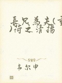 长兄为夫(重生)荷之清扬