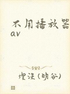 不用播放器的gav