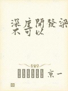 深度开发梁医生不可以