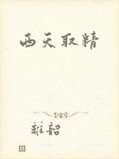 西天取精