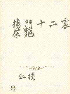 杨门十二寡妇肉床艳