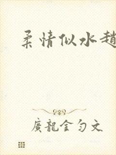 柔情似水赵雅儿