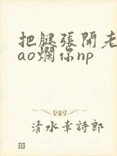 把腿张开老子cao烂你np