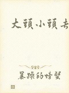 大头小头去旅行封面