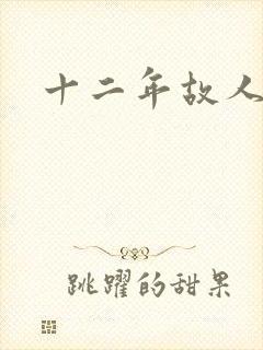 十二年故人戏