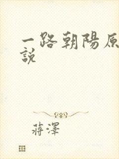 一路朝阳原著小说
