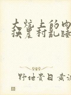 大炕上的肉体交换农村乱睡