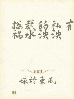 总裁的私有宝贝祸水泱泱