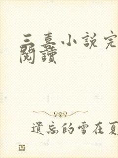 三喜小说完整版阅读