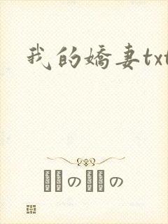 我的娇妻txt