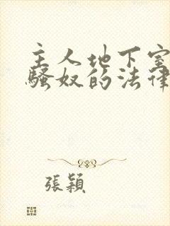 主人地下室惩罚骚奴的法律后果