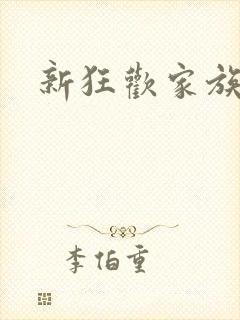 新狂欢家族小说