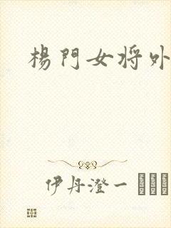 杨门女将外传
