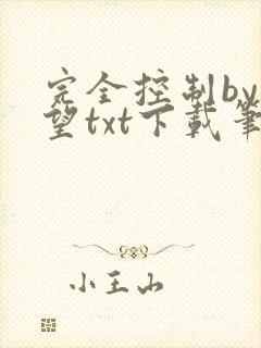 完全控制by天望txt下载笔趣阁
