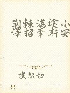 荆棘满途小说李泽招李斯安