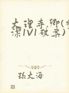 大理寺.卿(双洁1V1破案)