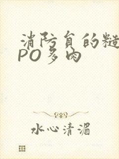 消防员的糙汉文PO多肉