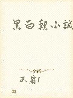 黑白朝小诚