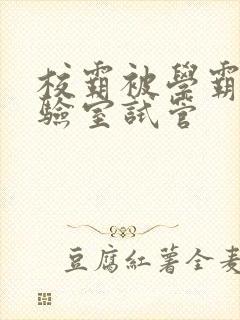 校霸被学霸压实验室试管