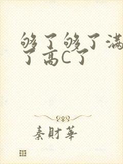 够了够了满到C了高C了
