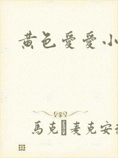 黄色爱爱小说