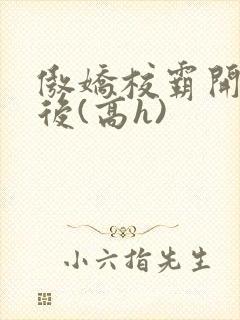 傲娇校霸开荤以后(高h)