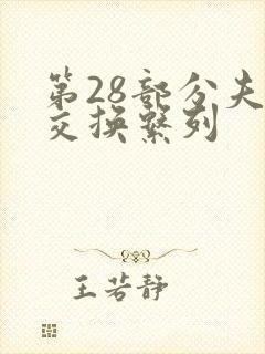 第28部分夫妇交换系列