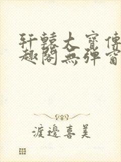 轩辕大宝传奇笔趣阁无弹窗