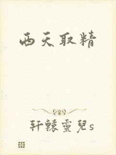 西天取精