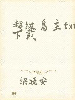 超级岛主txt下载