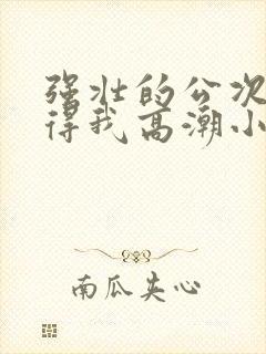 强壮的公次次弄得我高潮小说