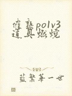 催熟po1v3道具燃烧