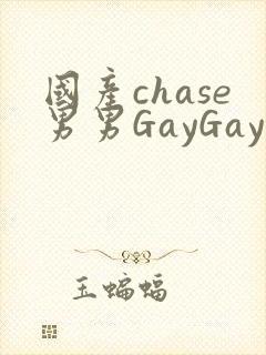 国产chase男男GayGay