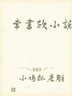 常书欣小说