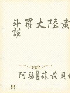 斗罗大陆黄化小说