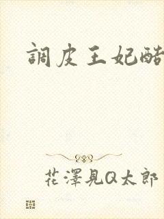 调皮王妃酷王爷