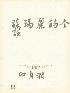 苏玛丽的全部小说