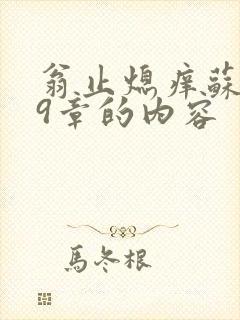 翁止熄痒苏钥第9章的内容