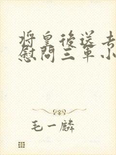 将皇后送去军营慰问三军小说