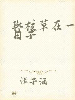 与校草在一起的日子