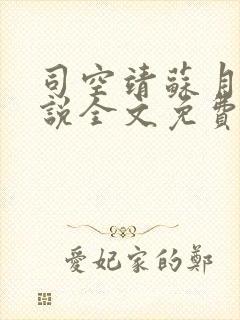 司空靖苏月汐小说全文免费阅读