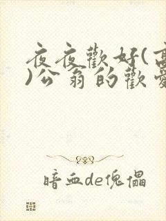 夜夜欢好(高h)公翁的欢爱h