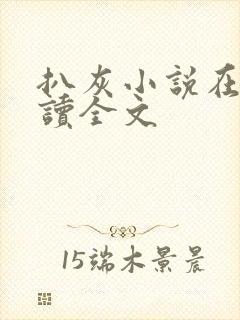 扒灰小说在线阅读全文