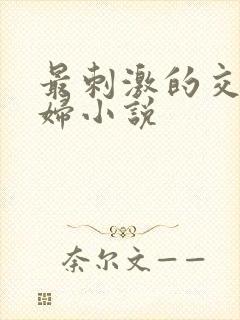 最刺激的交换夫妇小说