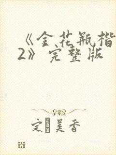 《金花瓶楷梅花2》完整版