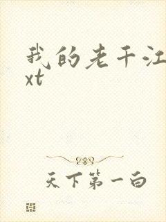 我的老千江湖txt