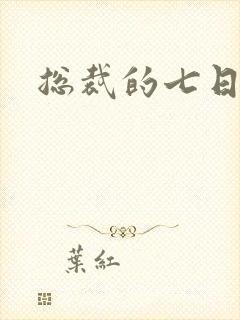 总裁的七日索情