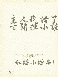 主人我错了请把它关掉小说